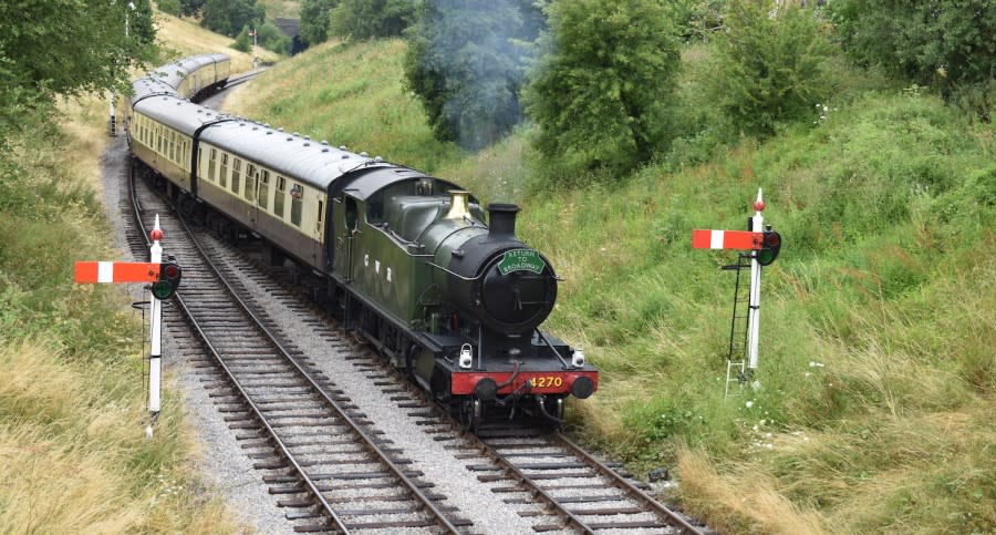 Book the Cotswolds - Wonderful Winchcombe Steam train at Gloucestershire Warwickshire Steam Railway